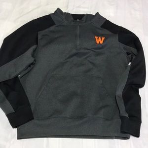 Sport pullover with hood